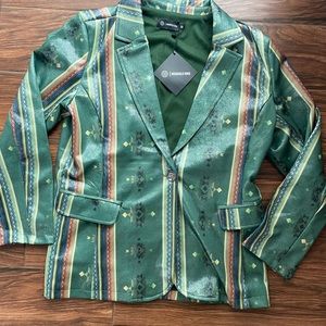 Country western blazer/shacket